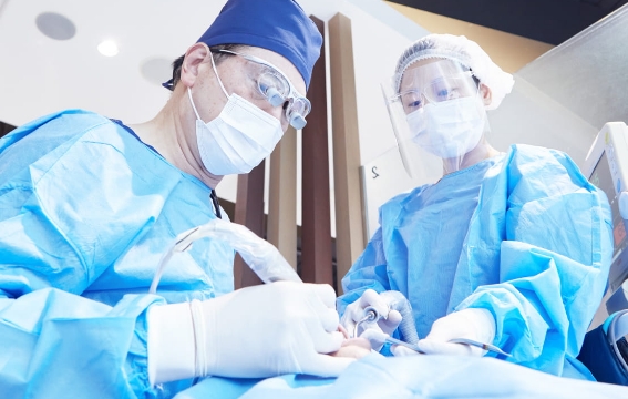 当院のインプラント治療における一般的な流れ